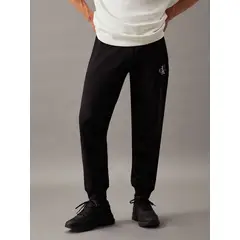 CALVIN KLEIN - Jogger Negro De Chándal Con Monograma