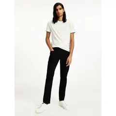 TOMMY HILFIGER - Jeans negro denton de corte recto