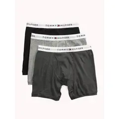 TOMMY HILFIGER - 3 Pack De Boxer Gris Brief en Algodón