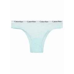 CALVIN KLEIN - Panty azul brasileña - carousel lace