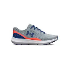 UNDER ARMOUR - Tenis Niño UA BGS SURGE 3 Gris