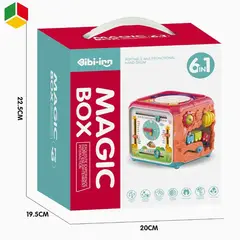 JUGUETERIA EXPRESS - Cubo Grande De Actividades Didáctico Musical Para Bebe