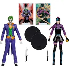 DC COMICS - The Joker & Punchline Figura Dc Multiverse Mcfarlane Toys