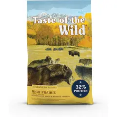 TASTE OF THE WILD - Canine High Prairie Bisonte y Venado 40lb