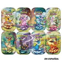 POKEMON - CARTAS DE TCG SCARLET & VIOLET-PRISMATIC EVOLUTIONS-MINI TIN SPA