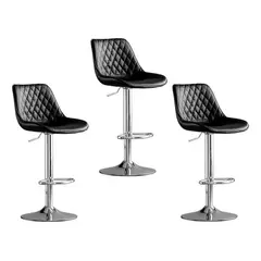 MOBLIHOUSE - Set X3 Silla Bar Mardin Cafe Silla Moderna Para Barra