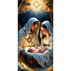 GENERICO - Forro De Puerta Navideño Funda De Puerta Navideña Diseño 5