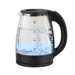 ENJOY - Tetera hervidora eléctrica automática vidrio 1.8 litros
