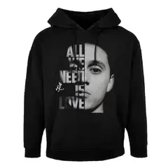 CREACIONES NU CROWN - Camiseta Hoodie Buzo Canserbero All We Need Is Love Hombre Nu Crown