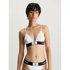 CALVIN KLEIN - Parte blanco de arriba de bikini de triángulo - CK96