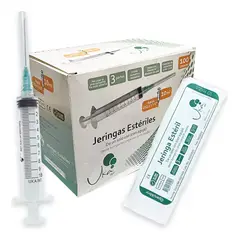 UKAINT - Jeringa Esteril 10 ml x 100u