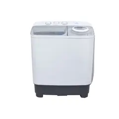 INDURAMA - Lavadora LRI-7BLSA 7Kg15Lb Blanca Semiautomatica