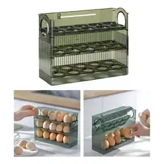 GENERICO - Organizador Soporte Almacenamiento Huevos Neveras Paredes