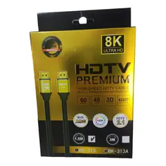 GENERICO - Cable Hdmi 1.5 Metros 2.0v Televisión Consolas Proyector 8k