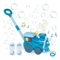 IMPORTADORA MAKA - Tren Automático Máquina De Burbujas Luz Led Y Música
