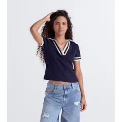 UNSER - Blusa Para Mujer Tejida Con Cuello