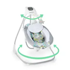 INGENUITY - Columpio Bebe Vibratorio Gris 11149
