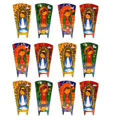 GENERICO - Faroles Navideños Día de las Velitas Set x 12 Unidades