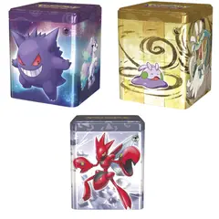 POKEMON - Cartas Tcg Lata Coleccionable Original + 3 Paquetes Español