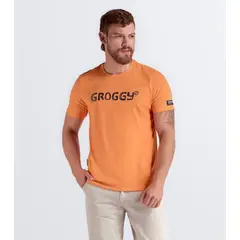 GROGGY - Camiseta Para Hombre Slim