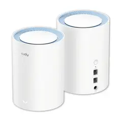 CUDY - Sistema Wifi Malla AC1200 M1200 Router Giga Pack x 2