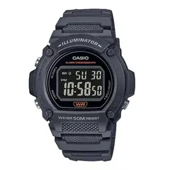 CASIO - Reloj Referencia W-219H-8B Diseño Deportivo