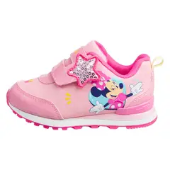 DISNEY - Zapatos Deportivos Con Diseño De Minnie Para Niña Pequeña Payless Rosa Claro