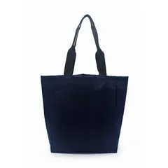 MACOLY - Bolsa de compras 239 lona azul liso