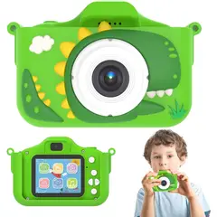 ONE PIXEL - Camara Digital Niños Dinousario 2.0 HD Alta Definicion Usb Video