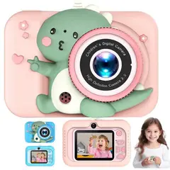 ONE PIXEL - Camara Digital Niños Dinousaurio 2.0 HD Alta Definicion Usb Video