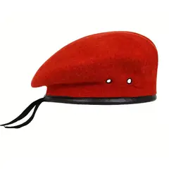 SIN ETIQUETAS - Boina Militar En Paño Para Hombre Talla Ajustable