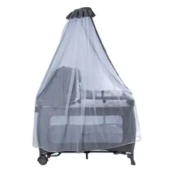 EBABY - Cuna mecedora SALLY OH- EB716-3 Gris-Azul