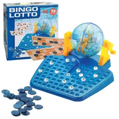 JUGUETERIA EXPRESS - Bingo Balotera Juego De Mesa Familiar 90 Números