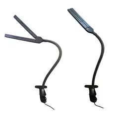 GENERAL - Lampara Escritorio Led 919 Prensa Ajustable 180° Negra