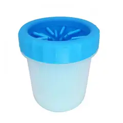 GENERICO - Limpiador de Patas para Razas Pequeñas Azul
