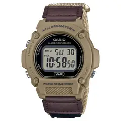 CASIO - Reloj Modelo W-219HB-5A Diseño Deportivo