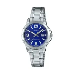 CASIO - Reloj LTP-V004D-2B Dama Diseño Elegante