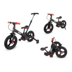 PRINSEL - Bici Balance Revolt Plegable 4 En1 Con Guía negro
