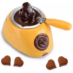 GENERICO - Olla Fundidora Chocolate Fondue Calienta Eléctrico