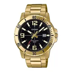 CASIO - Reloj Modelo MTP-VD01G-1B Diseño Elegante