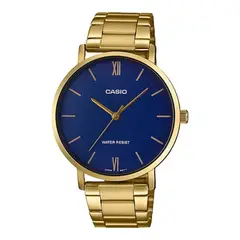 CASIO - Reloj MTP-VT01G-2B Caballero Elegante