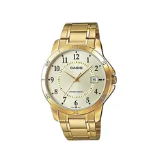 CASIO - Reloj Modelo MTP-V004G-9B Diseño Elegante