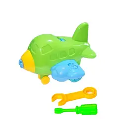 GENERICO - Juguete Armable Avion Airbus Armatodo Construcción Niños