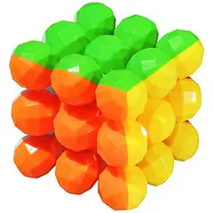 GENERICO - Cubo Mágico Bolitas Juego Juguete 6x6cm Cube World Magic