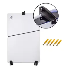 GENERICO - Soporte De Pared Para Ps5 Slim con Lector de Discos Negro.