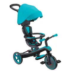GLOBBER - Bicicleta Sin Pedales Y Triciclo 4 En 1 Paseador