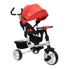 PRIORI - Triciclo Paseador Aaron 360° Rojo