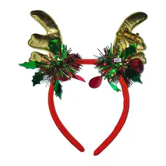 GENERICO - Balaca Diadema Navidad Diseño Reno Navideño
