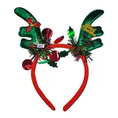 GENERICO - Balaca Diadema Navidad Diseño Reno Navideño