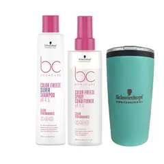 SCHWARZKOPF - Kit Bonacure Color Freeze + Obsequio Termo
